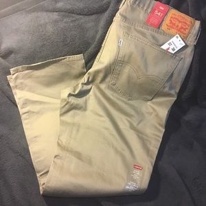 Levis 541 Mens Jeans 37×30 Tan NWT